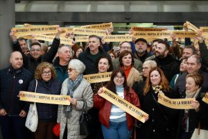 El PSPSV-PSOE presente en la manifestación del Hospital de la Ribera